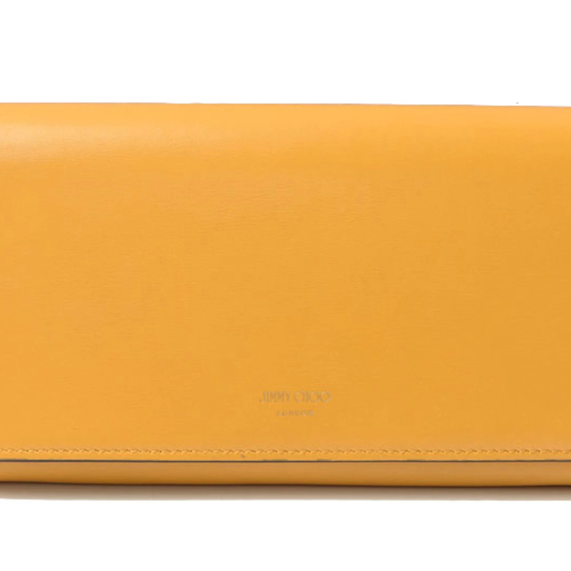 Jimmy Choo Wallet / Jimmy Choo Long Martina Martina Leather Yellow/Blue